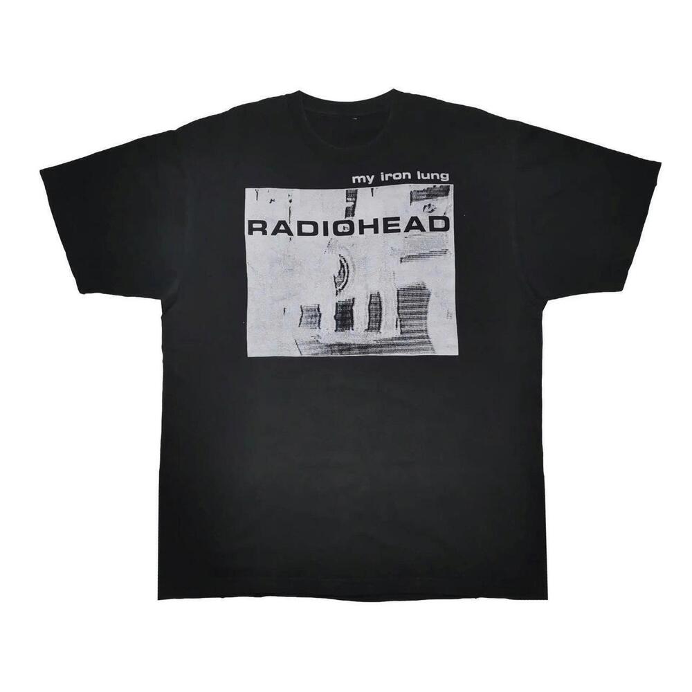 Radiohead My Iron Lung Black Cotton Tee